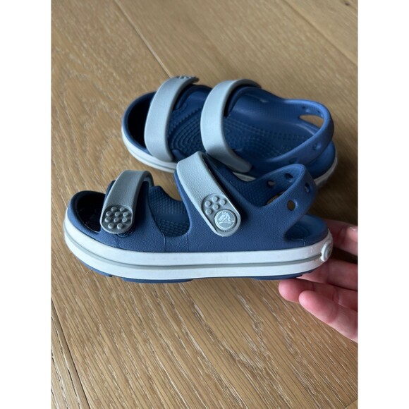 Crocband Cruiser Crocs Sandal Sandals Blue size 9c 9 c - Picture 3 of 8